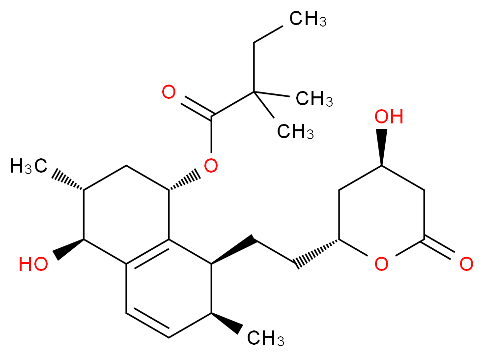 5'(S)-Hydroxy SimvastatinDISCONTINUED_分子结构_CAS_149949-05-3)