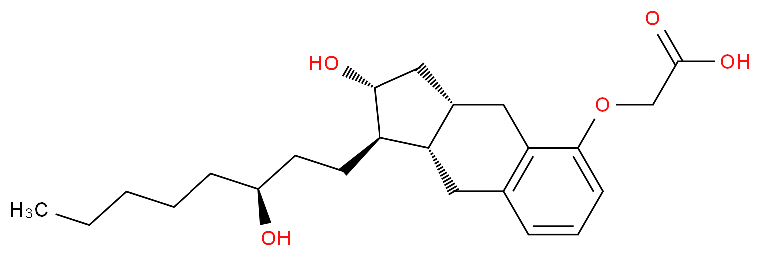 Treprostinil_分子结构_CAS_81846-19-7)