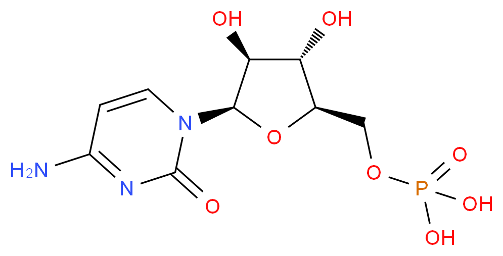Cytarabine 5'-Monophosphate_分子结构_CAS_7075-11-8)