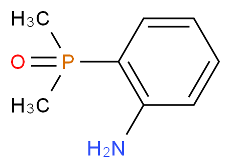 2-(dimethylphosphoryl)aniline_分子结构_CAS_1197953-47-1