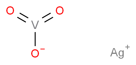 偏钒酸银_分子结构_CAS_13497-94-4)