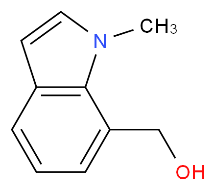 (1-methyl-1H-indol-7-yl)methanol_分子结构_CAS_854778-61-3)