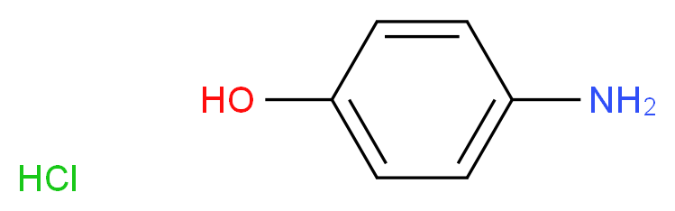 4-氨基苯酚 盐酸盐_分子结构_CAS_51-78-5)