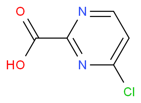 4-CHLOROPYRIMIDINE-2-CARBOXYLIC ACID_分子结构_CAS_944901-20-6)