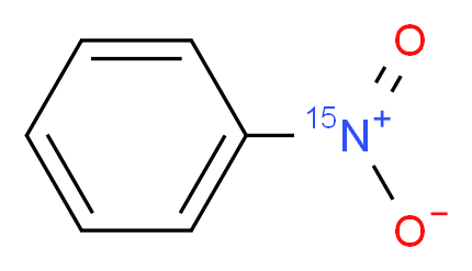 (<sup>1</sup><sup>5</sup>N)nitrobenzene_分子结构_CAS_3681-79-6