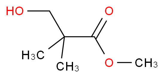 methyl 3-hydroxy-2,2-dimethylpropanoate_分子结构_CAS_14002-80-3