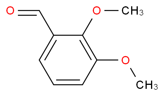 2,3-Dimethoxybenzaldehyde_分子结构_CAS_86-51-1)