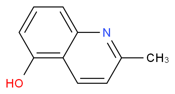 2-methylquinolin-5-ol_分子结构_CAS_607-72-7