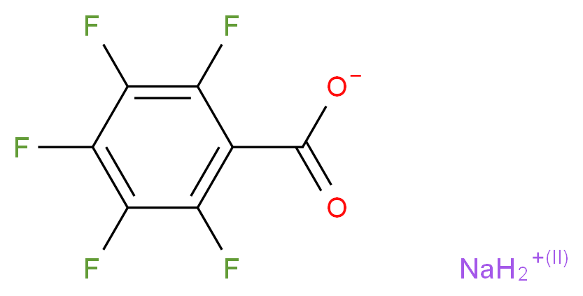 Sodium 2,3,4,5,6-pentafluorobenzoate_分子结构_CAS_4830-57-3)