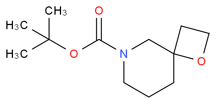 tert-butyl 1-oxa-6-azaspiro[3.5]nonane-6-carboxylate_分子结构_CAS_1272412-68-6