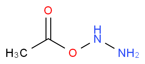 Hydrazine Acetate_分子结构_CAS_13255-48-6)