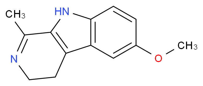 6-甲氧基哈马兰_分子结构_CAS_3589-73-9)