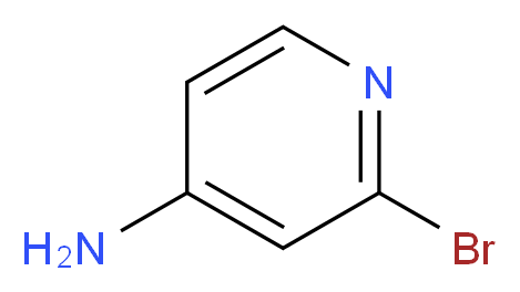 2-Bromopyridin-4-amine_分子结构_CAS_7598-35-8)