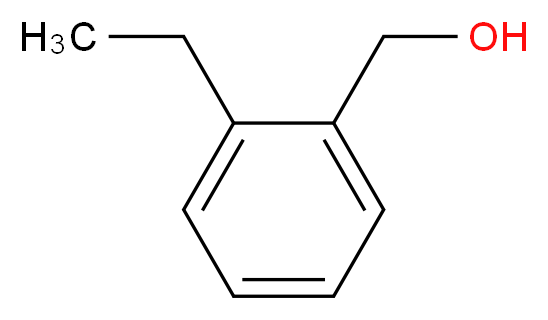 (2-ethylphenyl)methanol_分子结构_CAS_767-90-8
