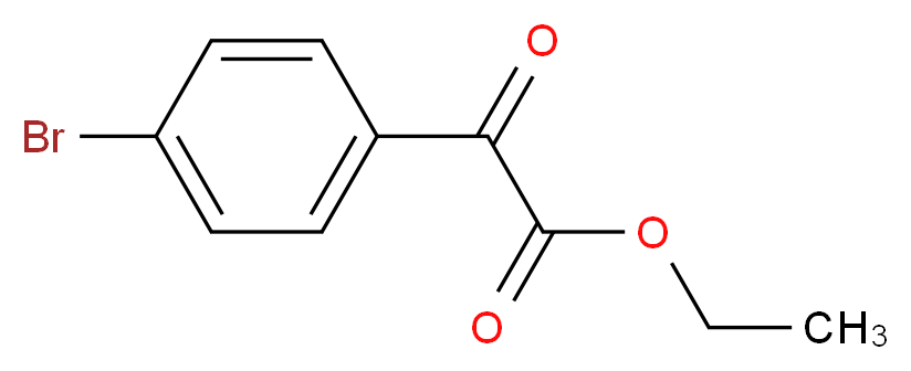 ETHYL 4-BROMOBENZOYLFORMATE_分子结构_CAS_20201-26-7)