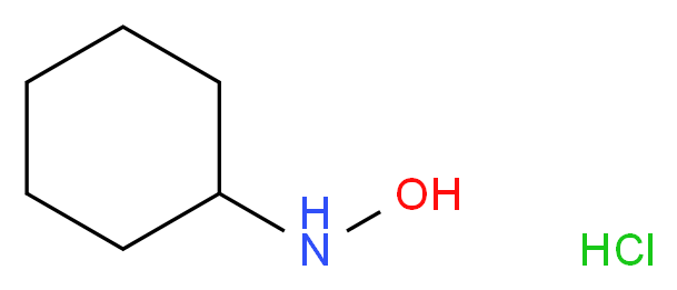 N-cyclohexylhydroxylamine hydrochloride_分子结构_CAS_25100-12-3