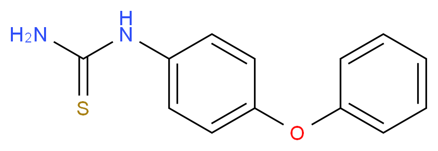 N-(4-phenoxyphenyl)thiourea_分子结构_CAS_76839-21-9)