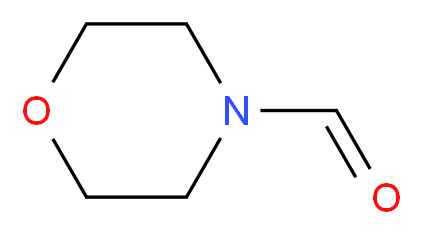 4-甲酰基吗啉_分子结构_CAS_4394-85-8)