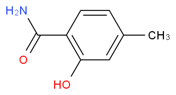 2-hydroxy-4-methylbenzamide_分子结构_CAS_49667-22-3)