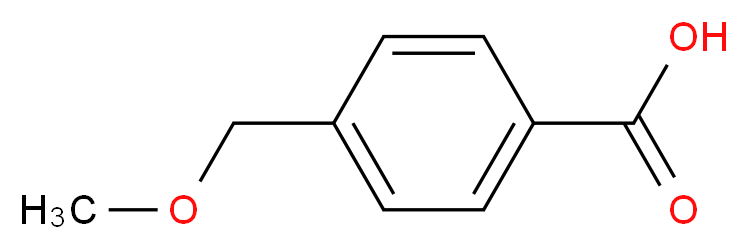 4-(methoxymethyl)benzoic acid_分子结构_CAS_67003-50-3)