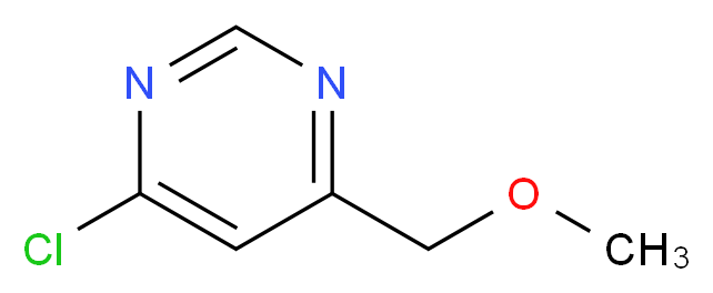 4-chloro-6-(methoxymethyl)pyrimidine_分子结构_CAS_3122-84-7)