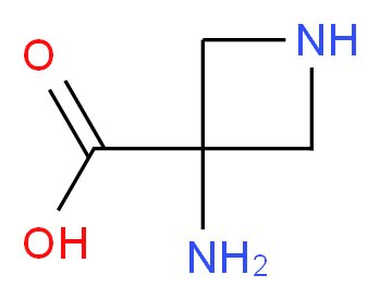 3-Aminoazetidine-3-carboxylic acid_分子结构_CAS_138650-25-6)