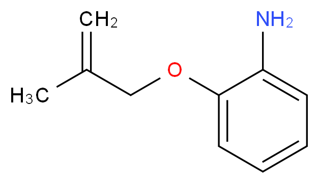 2-[(2-methylprop-2-en-1-yl)oxy]aniline_分子结构_CAS_55000-14-1