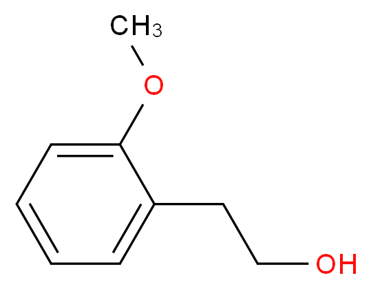 2-(2-Methoxyphenyl)ethanol_分子结构_CAS_7417-18-7)