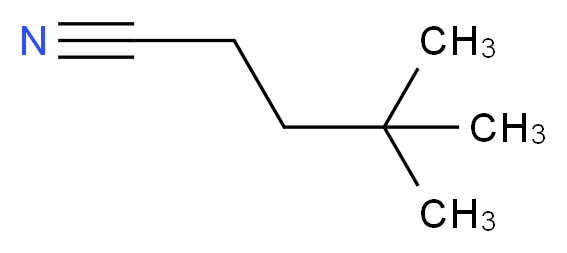 4,4-dimethylpentanenitrile_分子结构_CAS_15673-05-9)