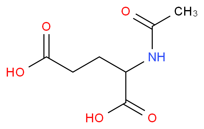 (S)-2-acetamidopentanedioic acid_分子结构_CAS_)