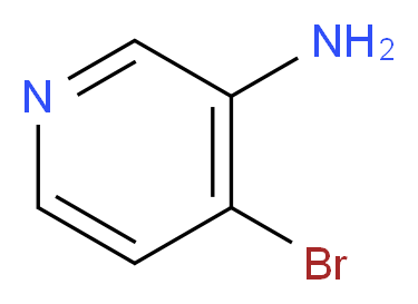 3-Amino-4-bromopyridine_分子结构_CAS_239137-39-4)