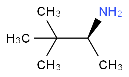 (S)-(+)-3,3-二甲基-2-丁胺_分子结构_CAS_22526-47-2)