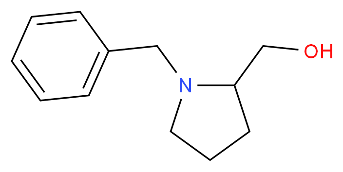 (1-Benzylpyrrolidin-2-yl)methanol_分子结构_CAS_53912-80-4)