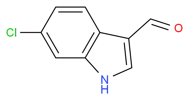 6-chloro-1H-indole-3-carbaldehyde_分子结构_CAS_)