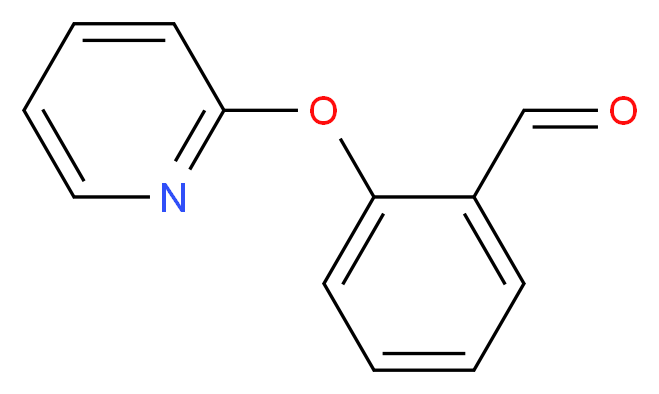 2-(pyrid-2-yloxy)benzaldehyde_分子结构_CAS_141580-71-4)