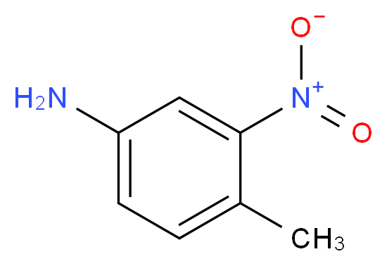 4-methyl-3-nitroaniline_分子结构_CAS_119-32-4