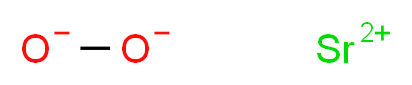 strontium(2+) ion dioxidanediide_分子结构_CAS_1314-18-7