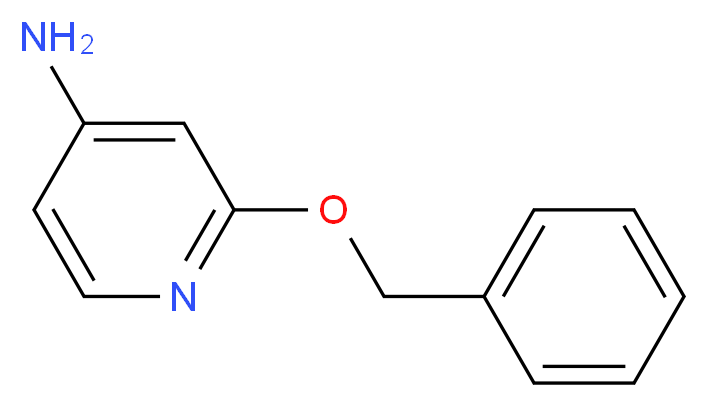 2-(benzyloxy)pyridin-4-amine_分子结构_CAS_1214900-01-2