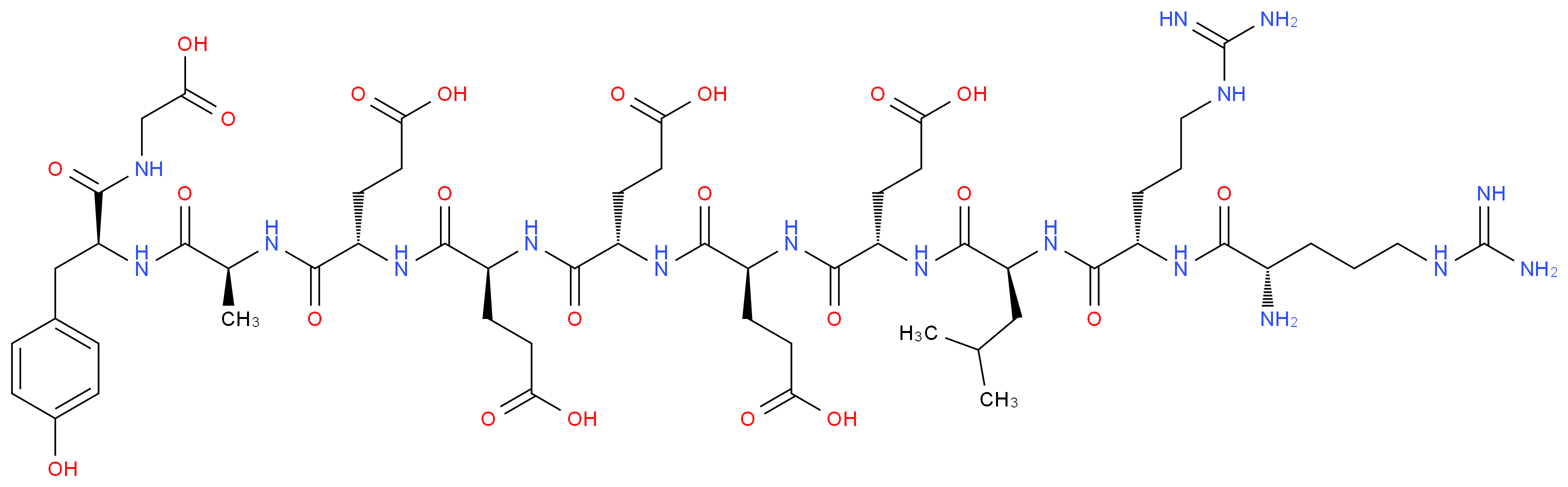 Arg-Arg-Gastrin Fragment 22-30 human_分子结构_CAS_84424-84-0)