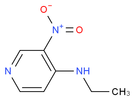 4-(Ethylamino)-3-nitropyridine_分子结构_CAS_562825-95-0)