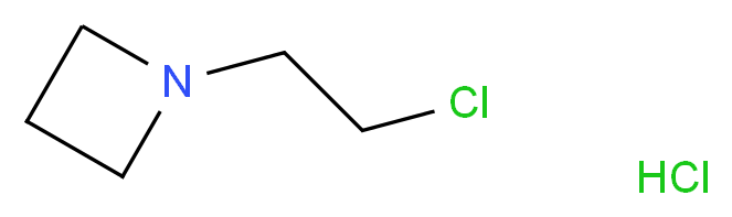 1-(2-chloroethyl)azetidine hydrochloride_分子结构_CAS_1171172-85-2