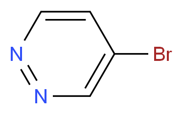 4-bromopyridazine_分子结构_CAS_115514-66-4