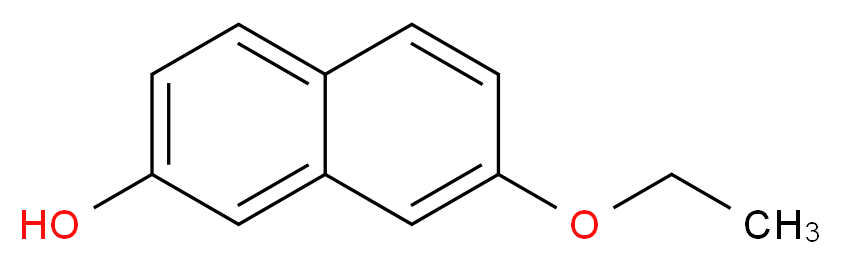 7-Ethoxy-2-naphthalenol_分子结构_CAS_57944-44-2)