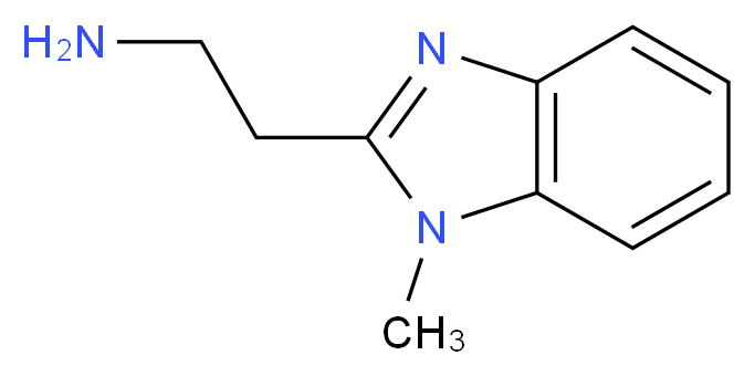 2-(1-methyl-1H-1,3-benzodiazol-2-yl)ethan-1-amine_分子结构_CAS_184959-13-5