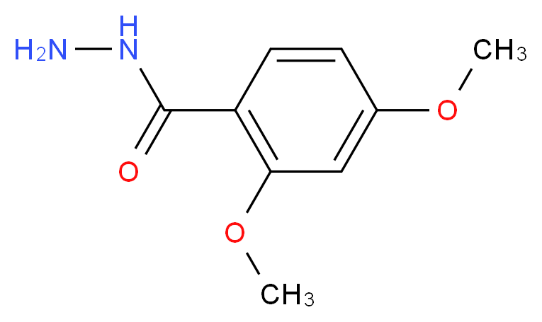 2,4-dimethoxybenzohydrazide_分子结构_CAS_)