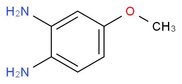 4-methoxybenzene-1,2-diamine_分子结构_CAS_102-51-2