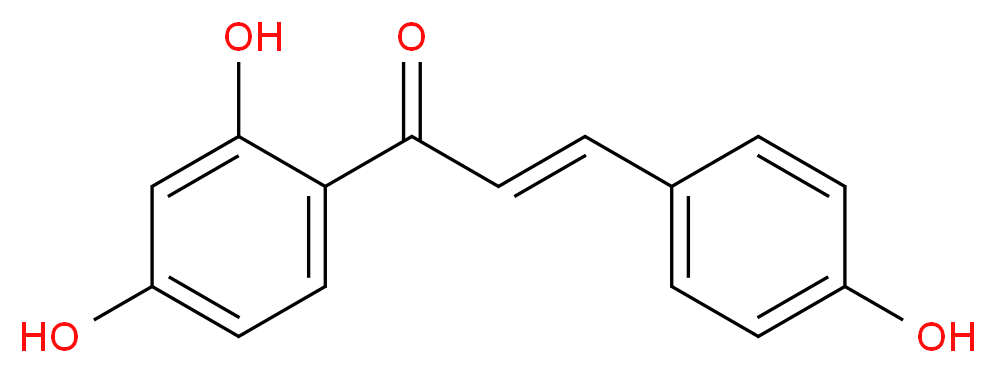 2',4,4'-Trihydroxychalcone_分子结构_CAS_)