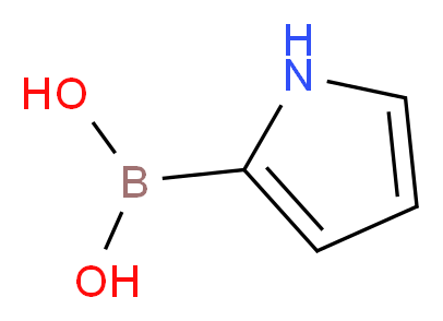 (1H-pyrrol-2-yl)boronic acid_分子结构_CAS_763120-43-0