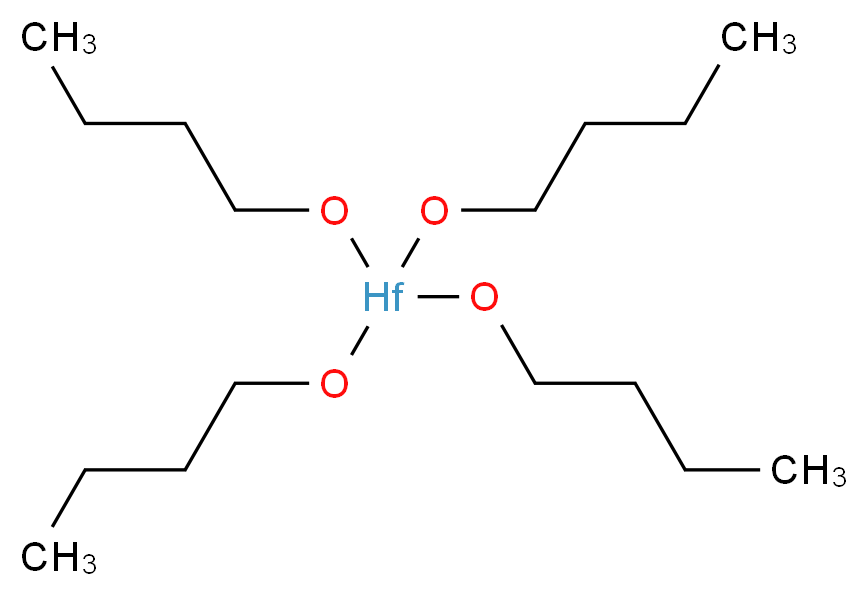 tetrabutoxyhafnium_分子结构_CAS_22411-22-9