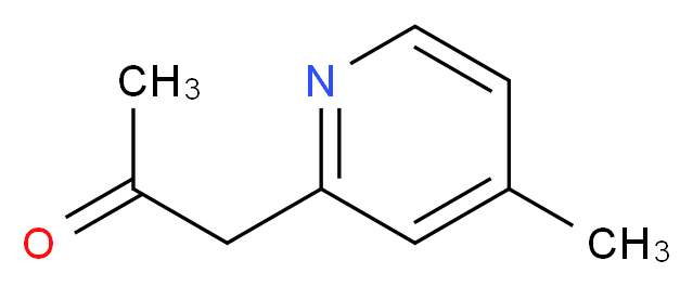 1-(4-Methylpyridin-2-yl)acetone_分子结构_CAS_42508-80-5)